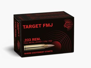 Geco .223 REM TARGET FMJ 55grain 1000 Schuss