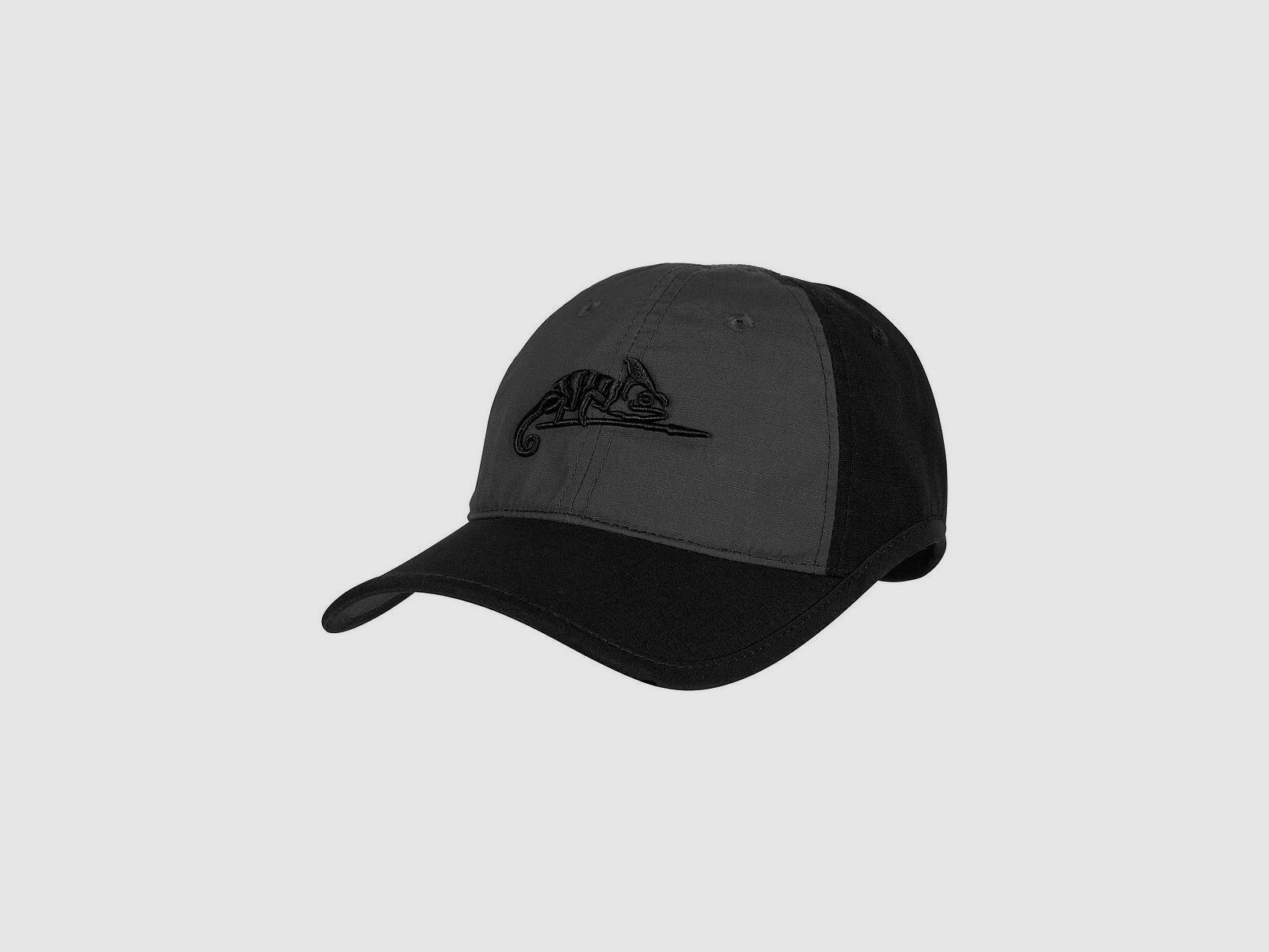HELIKON-TEX® casquette à logo en polycoton ripstop noire/grise