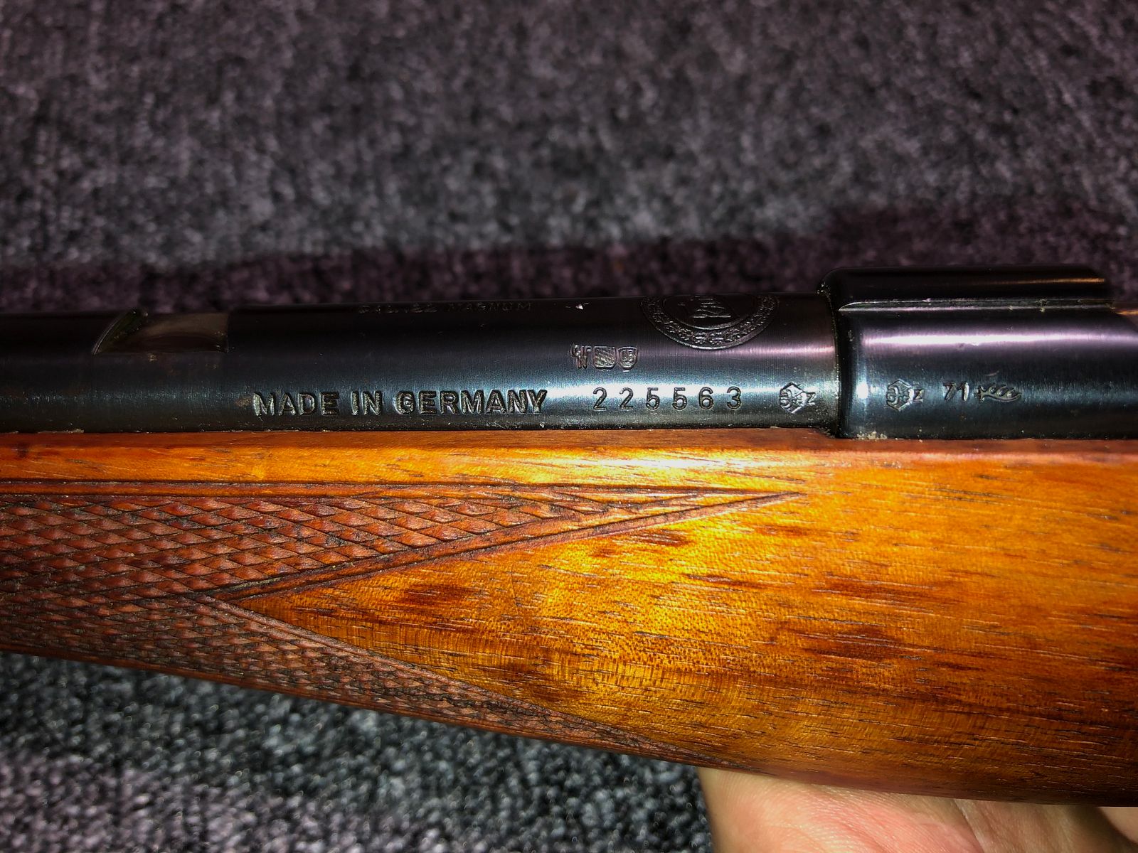 Carabine de répétition de guerre .22 Winchester Magnum Krico 22 Win. Mag. 22 WMR