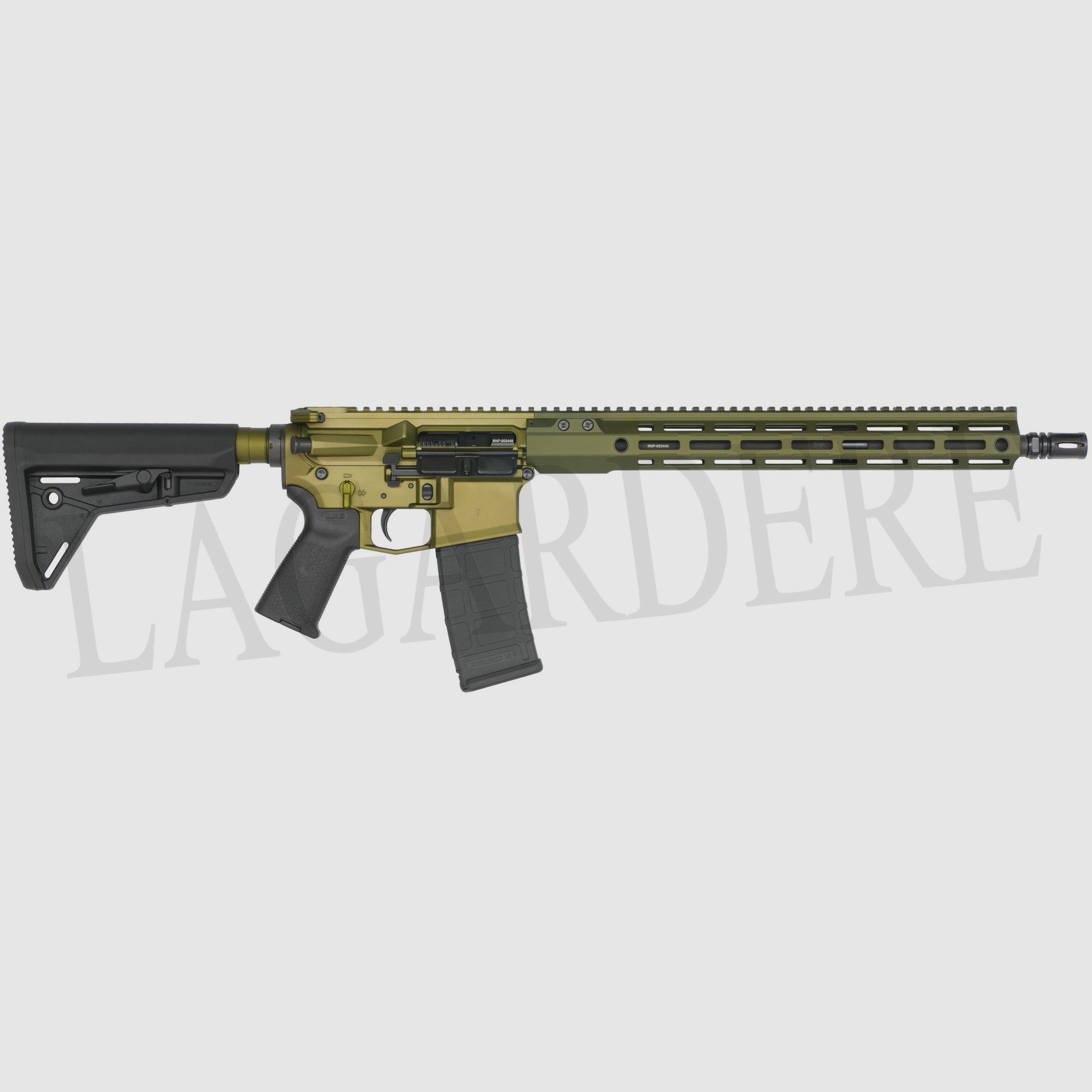 AERO PRECISION M4E1 PRO GEWEHR 16" 5.56 OD GRÜN ANODISIERT (SELBSTLADEFLINTE)