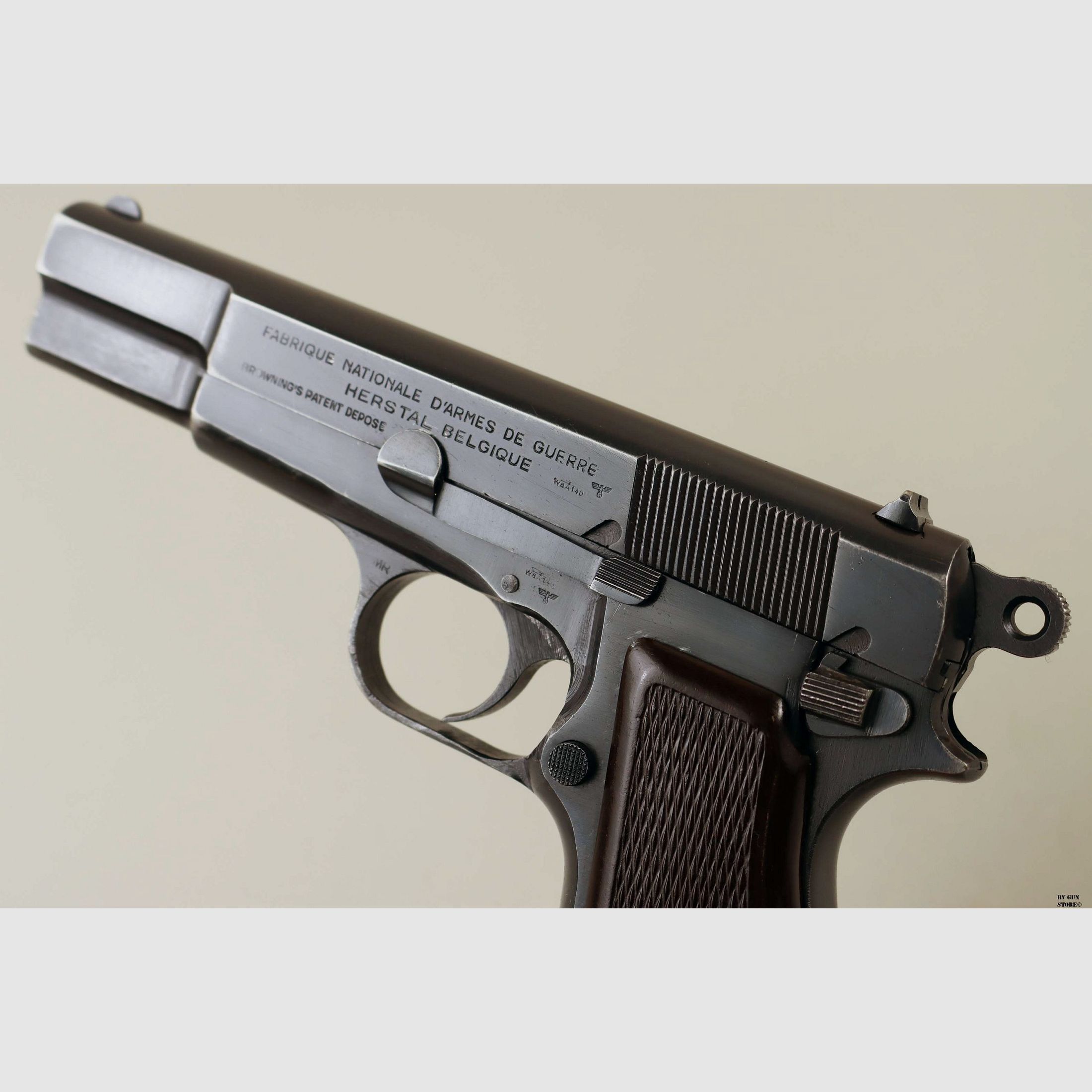 Pistol Fabrique Nationale FN mod. P640(b) / HP35 cal. 9×21 matr. 49672A, image 6 of 14