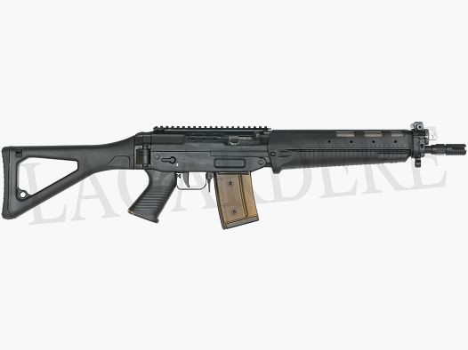 SIG-SAUER SG 551-1 SB RAIL SCHWARZ ROTEX (SEMI-AUTOMATISCHES STURMGEWEHR)