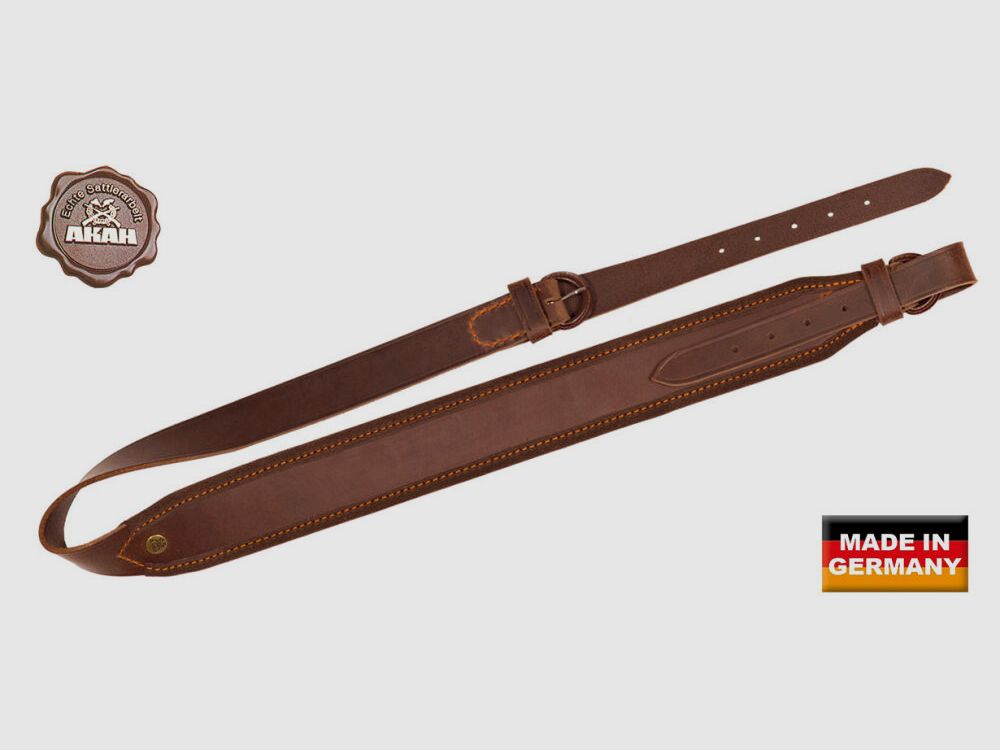 Sangle de fusil AKAH en cuir à tirer