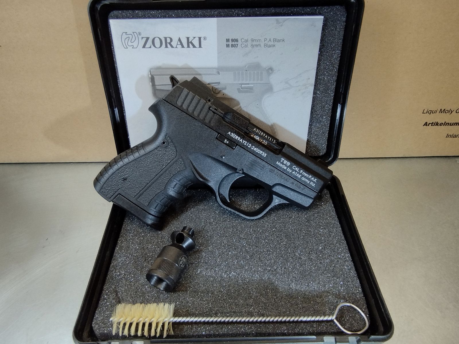 Zoraki 906 Schreckschusswaffe 9mm PAK schwarz !!Neuwaffe!!