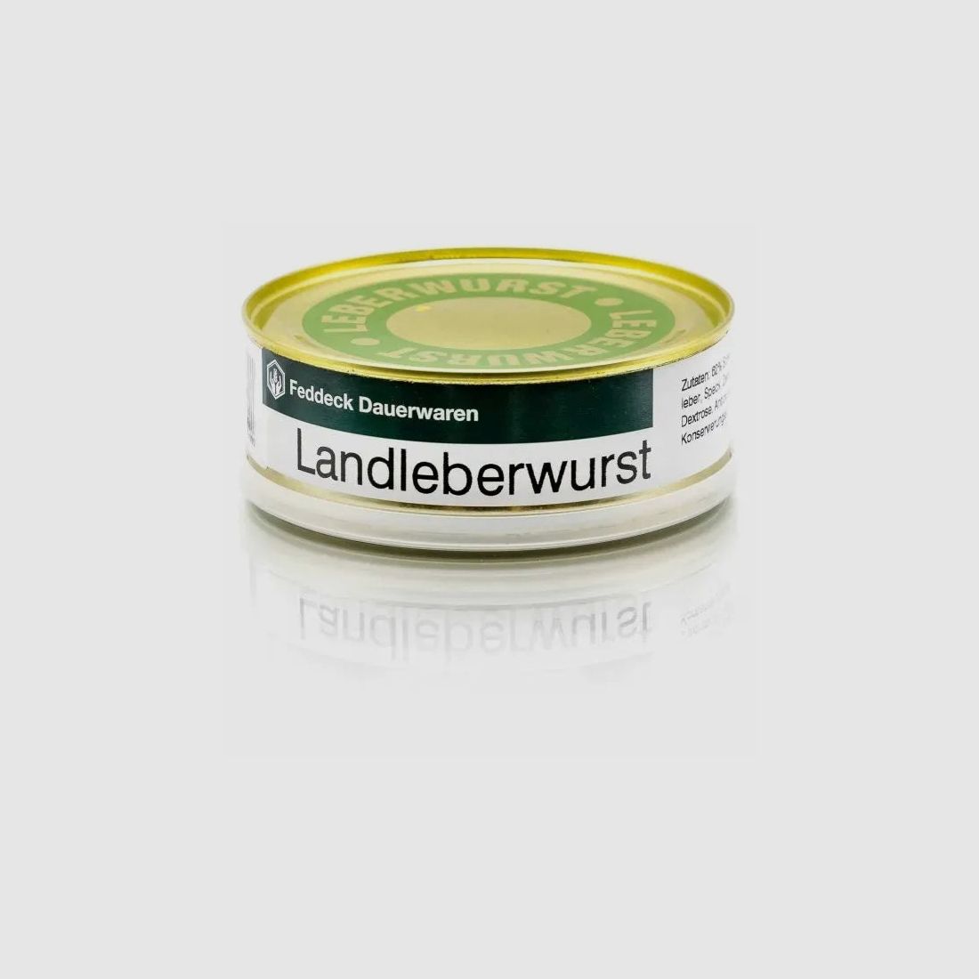 Feddeck Dauerwaren Dosenwurst Landleberwurst 200 g