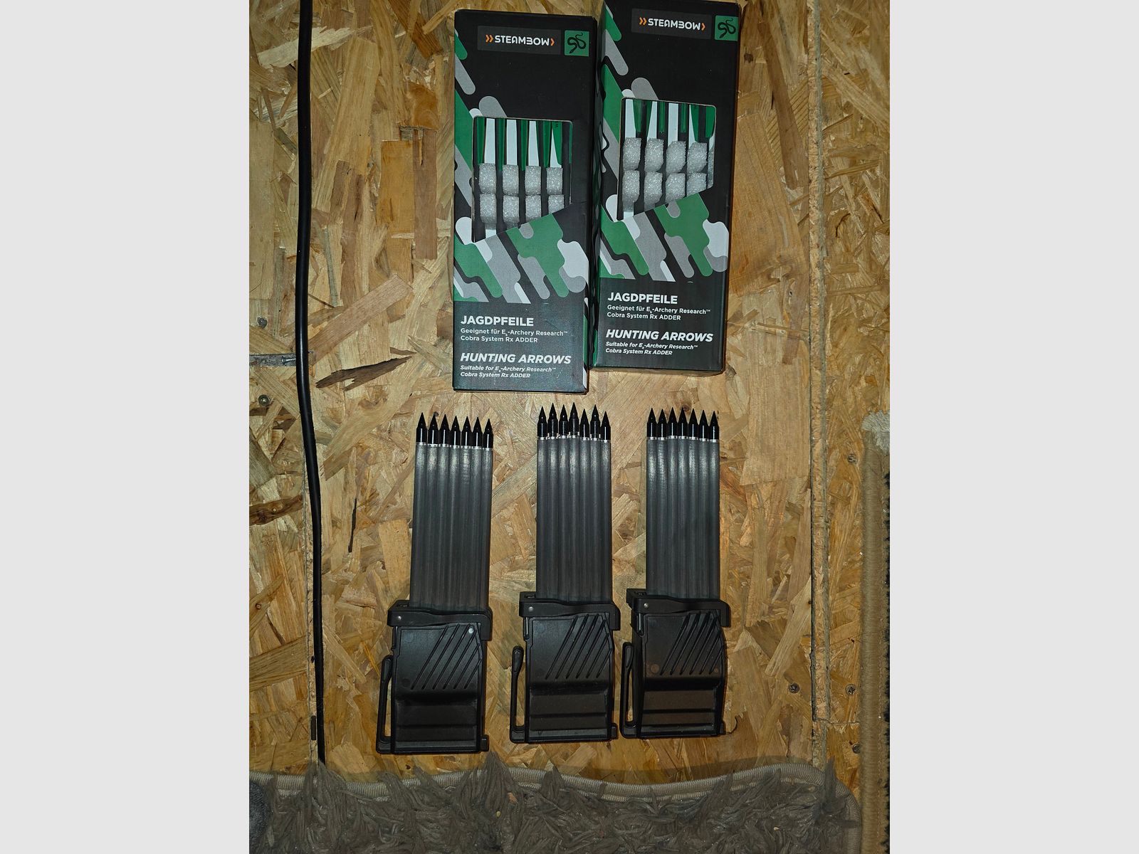 EK Archery Cobra System RX Adder arbalète + flèches de chasse Steambow + chargeur supplémentaire, image 6 sur 6