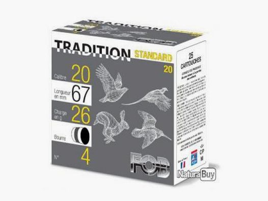 20/67 Tradition Standard BJ N°8 / 2,25mm / 26g