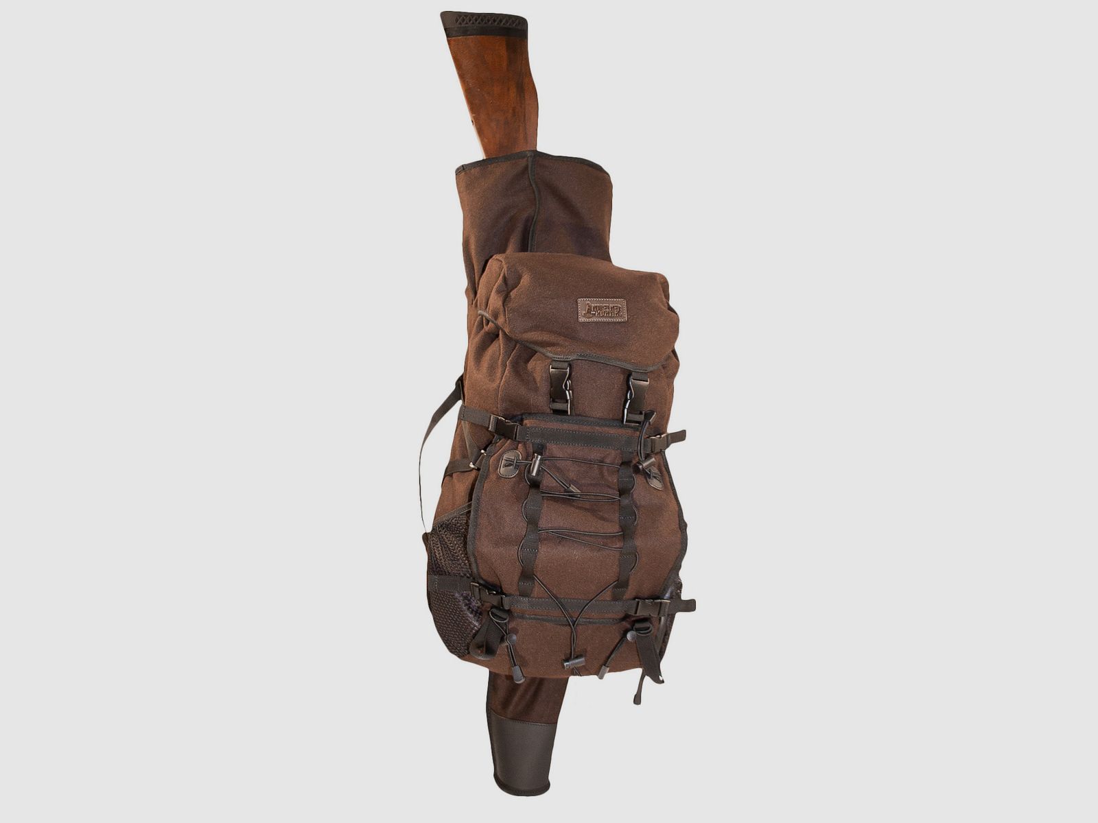 Mjoelner Hunting Loden-Rucksack Arild mit Gewehrtragesystem