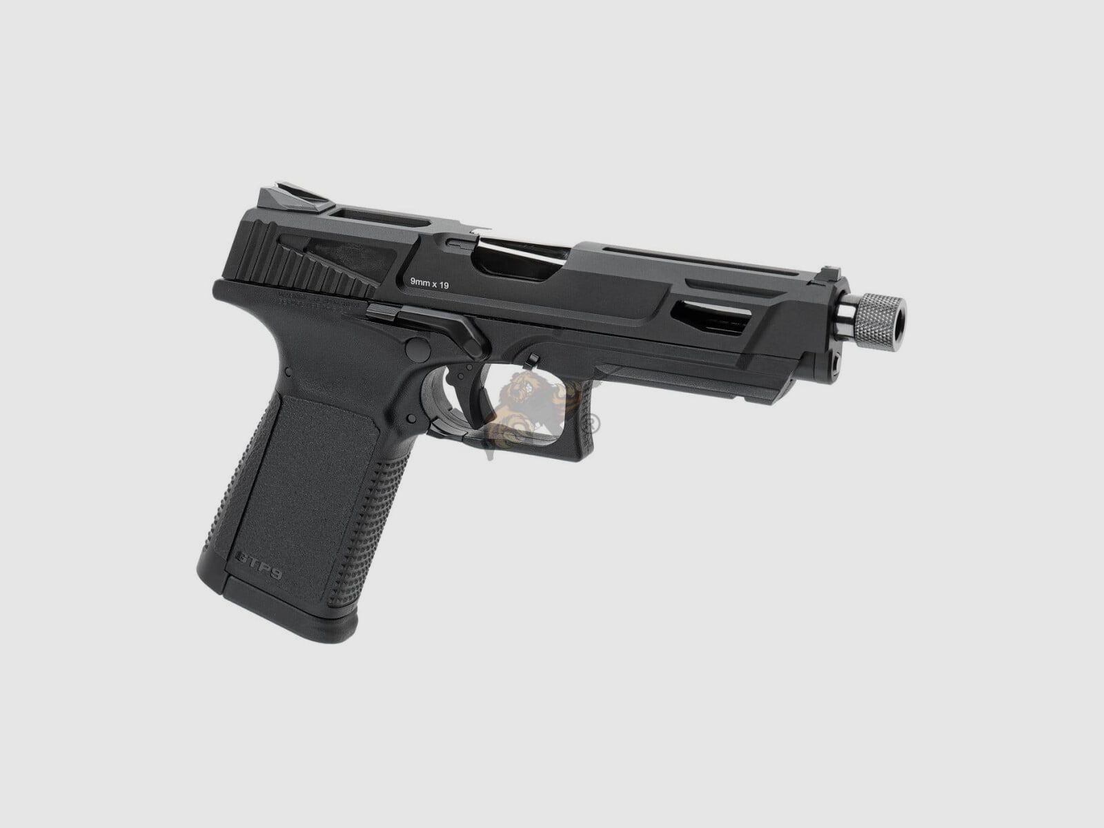 GTP9 MS CNC Glissière Métallique Gaz Blow Back Noir Airsoft Libre à partir de 18 - GBB - F | G&G
