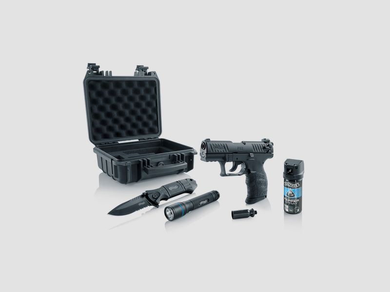 Walther P22Q "Ready 2 Defend" Kit Schreckschuss