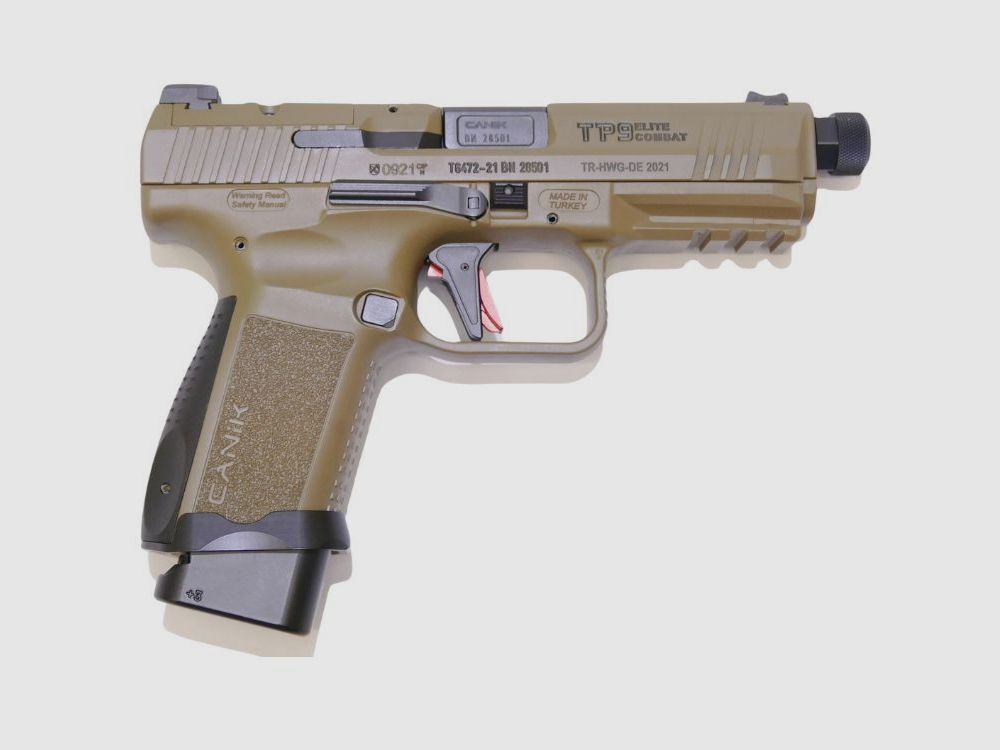 Canik TP9 Elite Combat Desert 9mmLuger Pistole