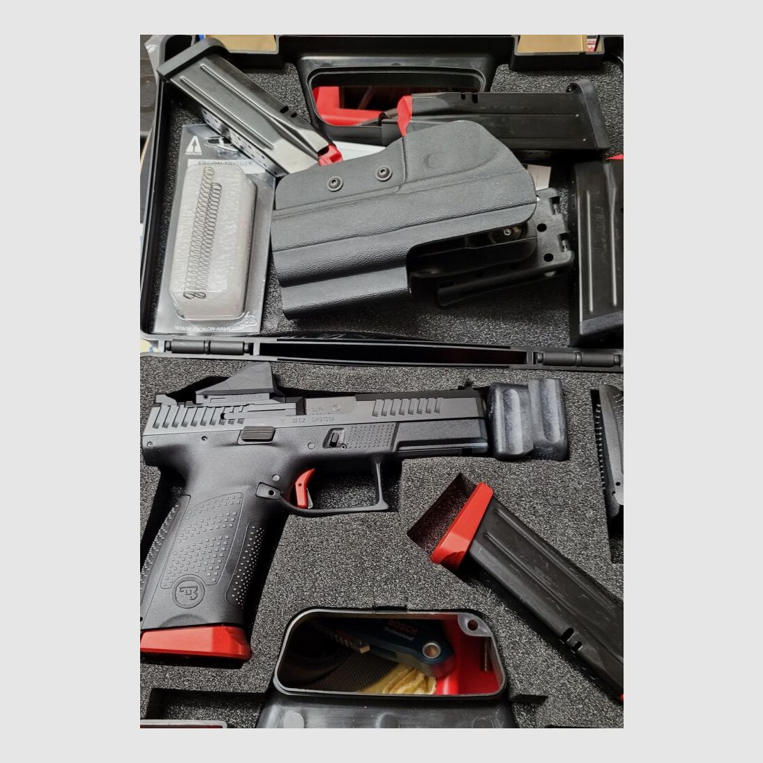 CZ P10-C OR, prêt pour IPSC