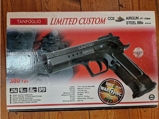 TANFOGLIO LIMITED 177 CAL. 4.5 mm