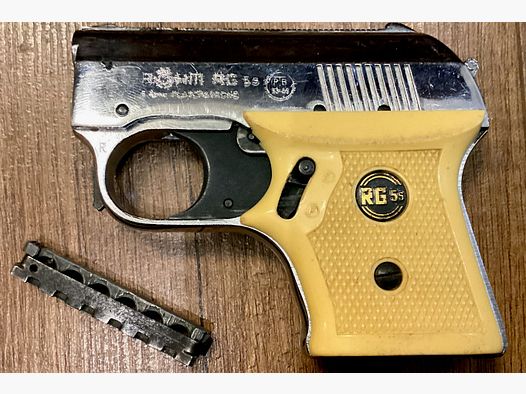 Pistola tascabile Röhm RG5s Cromo 6mm Flobert (PTB 33-69)