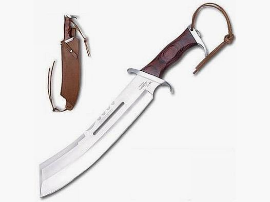Hibben Combat Machete w tym skórzana pochwa