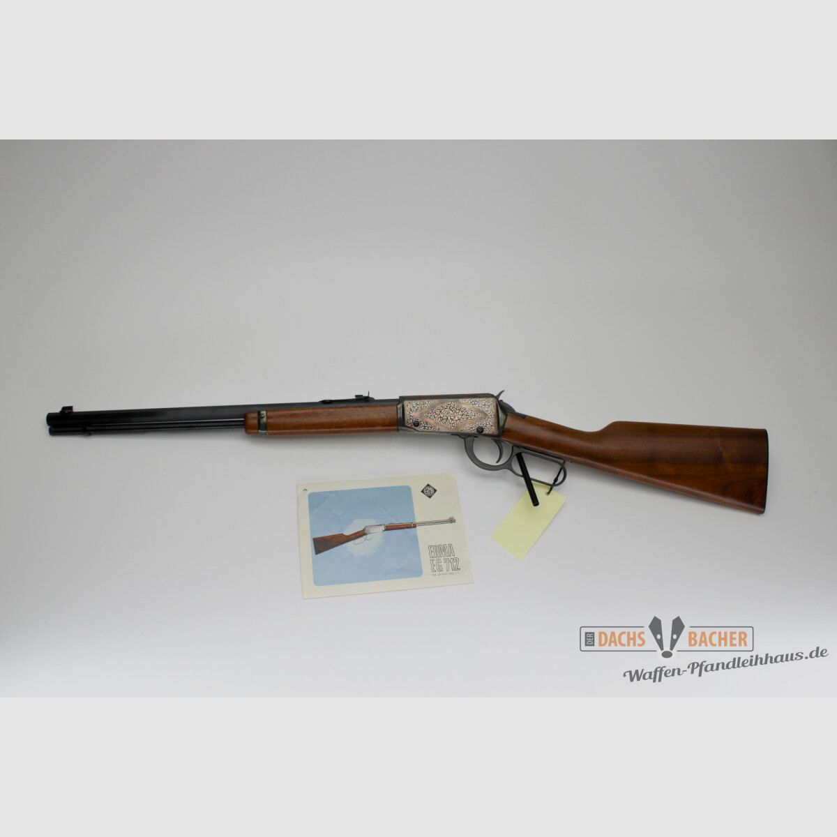 UHR Rifle Erma EG 712 Cal.22lr, cañón octogonal, sistema plateado, imagen 1 de 8