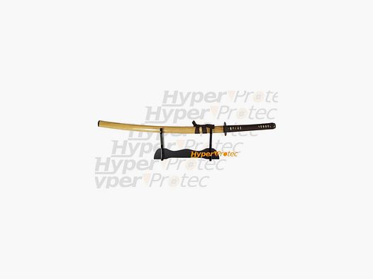 Katana saya en bois laqué - Lame Maru 102 cm