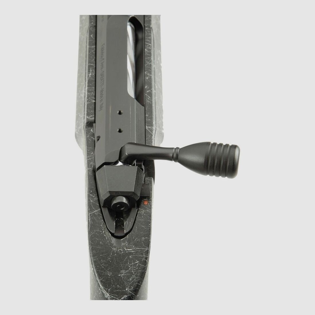 Caza Mercury Mercury Evo Black, cañón azulado, calibre 6,5x55 rifle de repetición