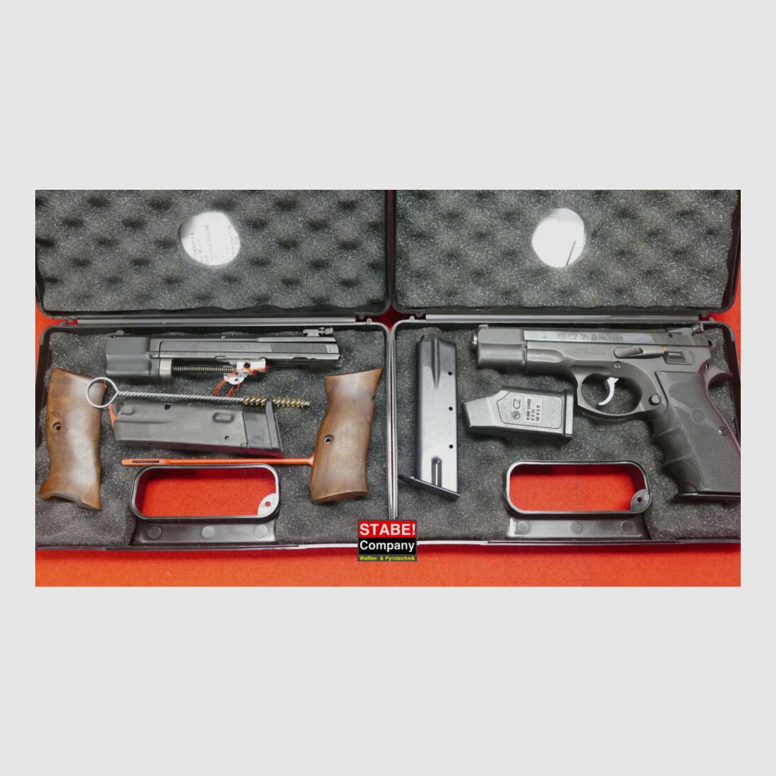 CZ BRNO 75 + Kadett Conversion Kit .22lr