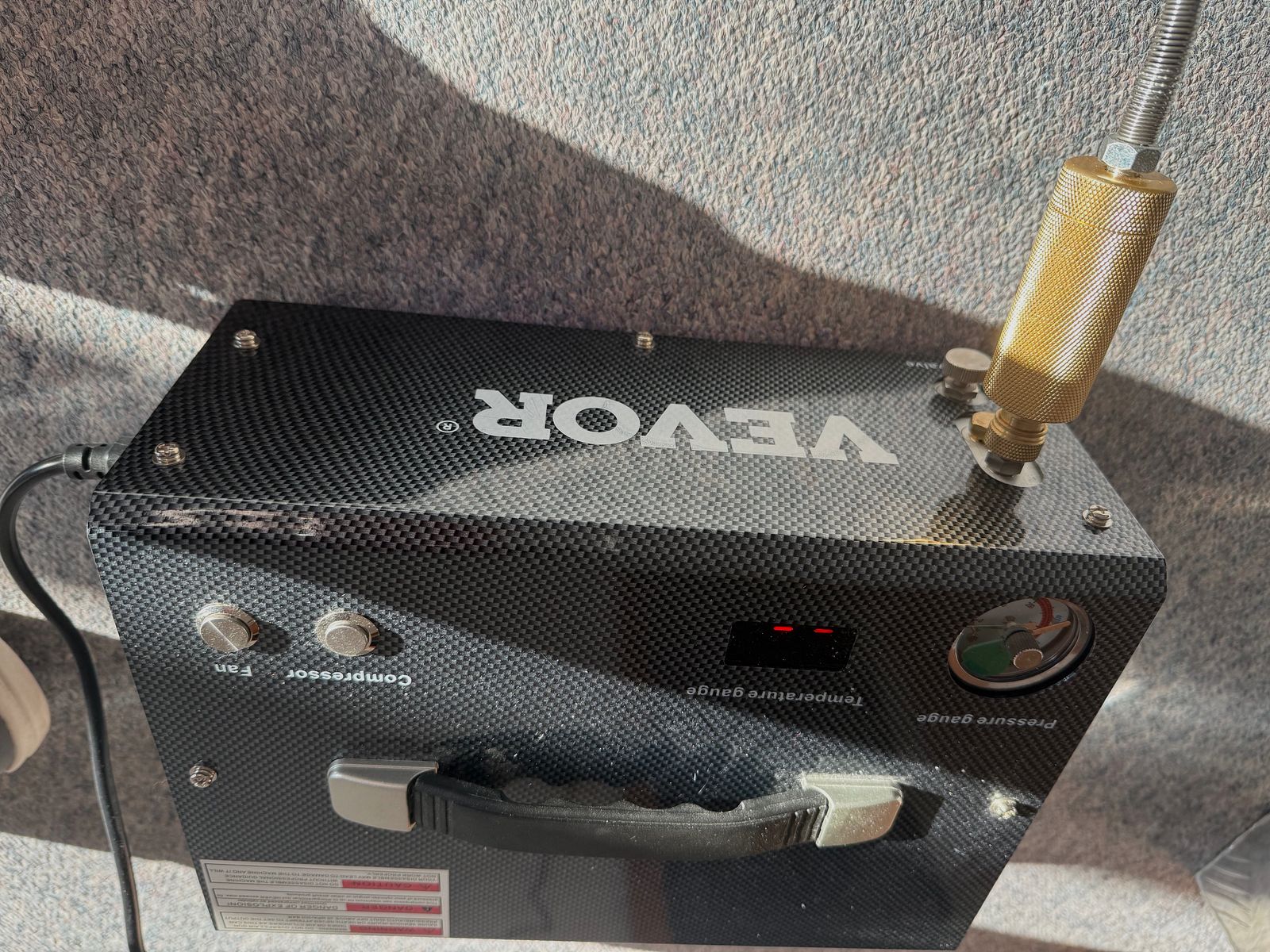 Scuba Ringer Klein Harpune + Vevor Compressor 300 bar