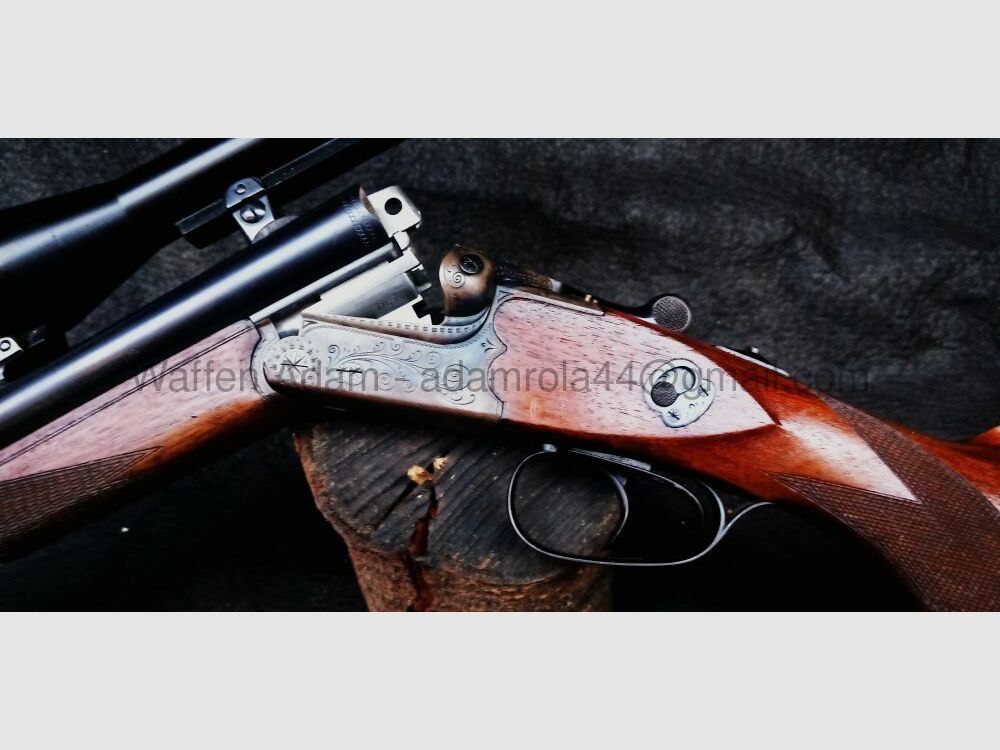 Merkel drilling with Hensoldt 7*42Abs1