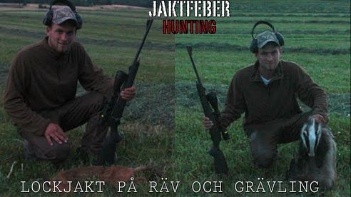 JAKTFEBER Lockjakt på Räv & Grävling. Del 1.