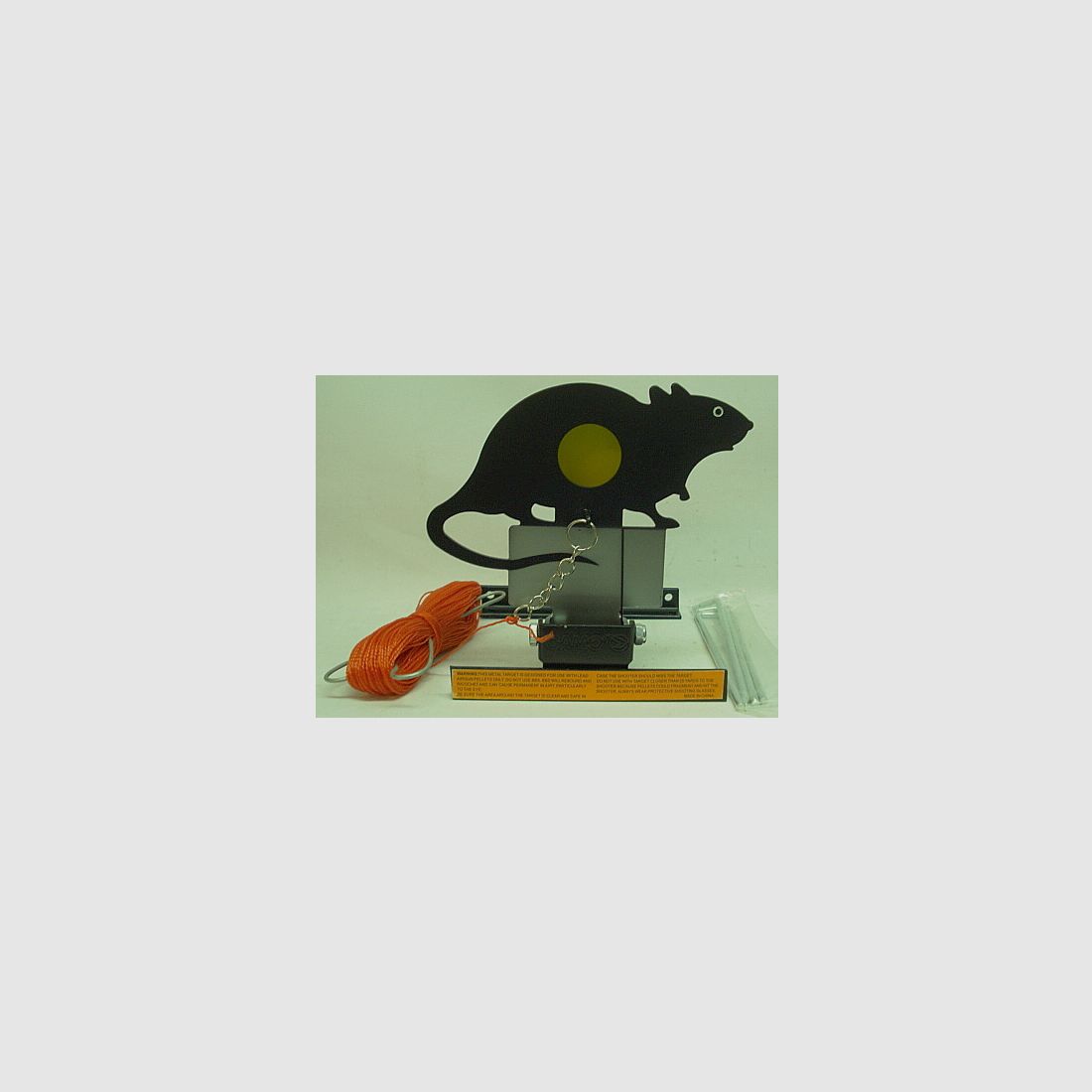 Klappsilouette Ratte Target - mit Band