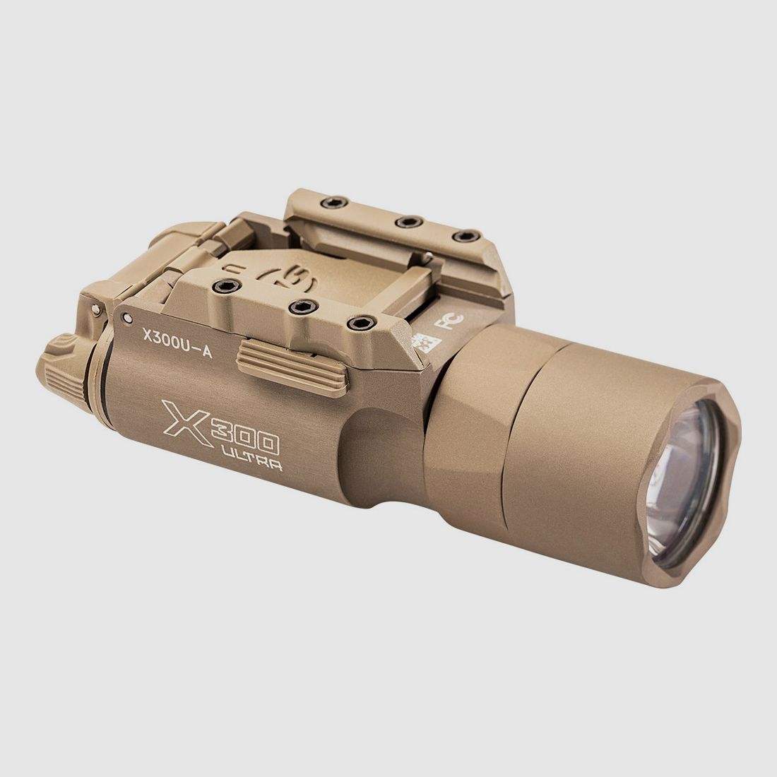 Surefire Lampe Mod. X300U-A, LED, Schnellverschluss, tan