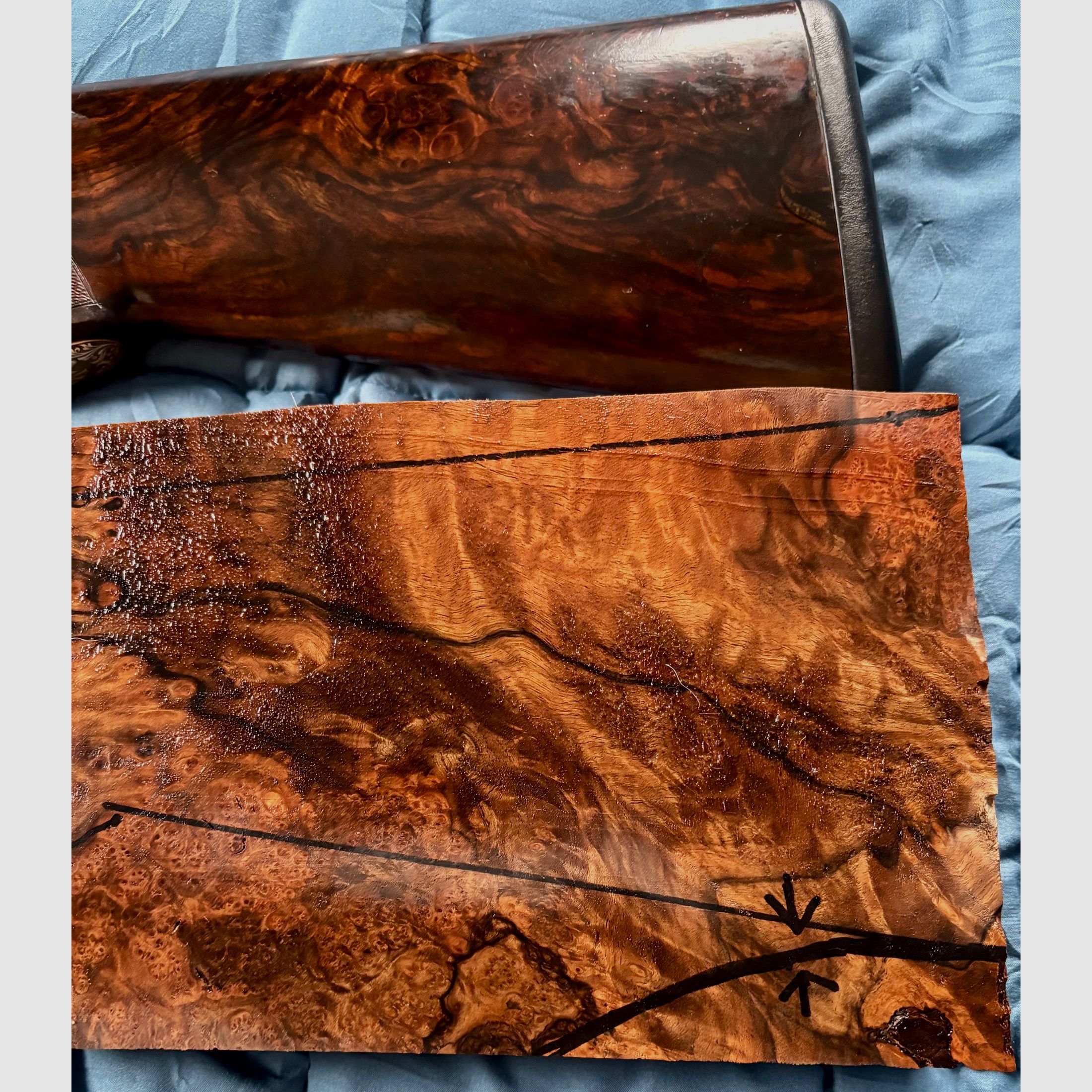 stock wood super luxury for rear & fore stock, image 11 of 12