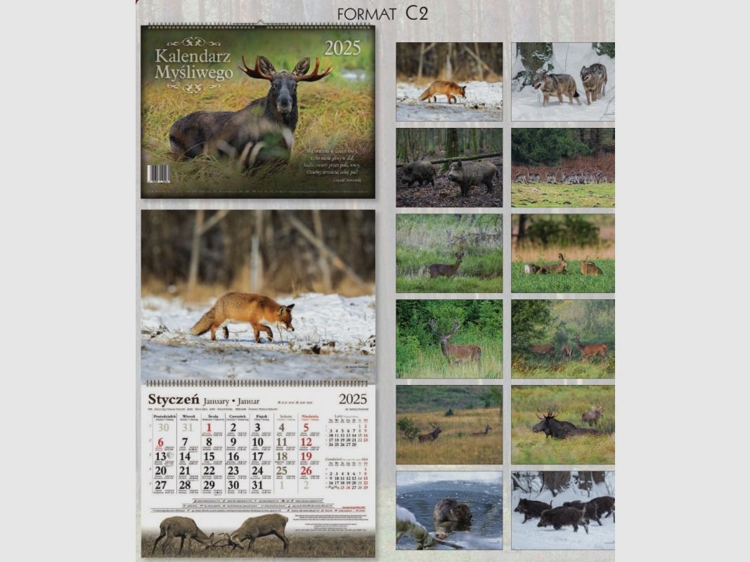 Jägerkalender 2025, Bild 2 von 2