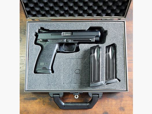 Heckler & Koch USP Expert, 45. Auto + Wechselsystem 9mm Luger, Top-Kombi !!!