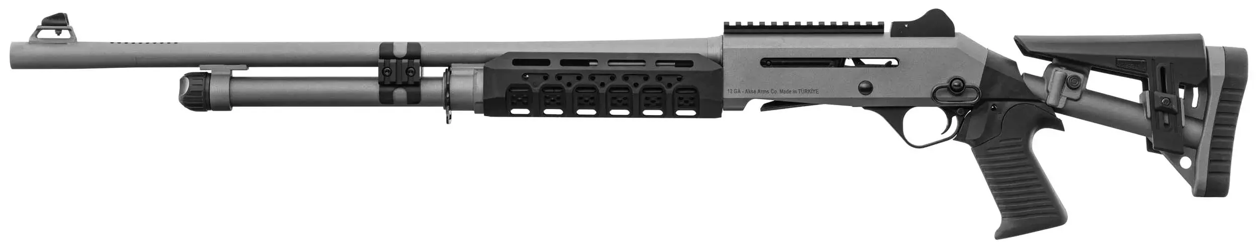 Fusil Semi-Automatique Aska Arms S4 Extreme Calibre 12/76 Tungstene Gris, image 8 sur 14