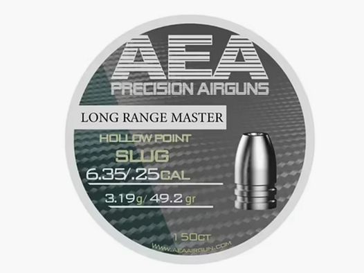 AEA Long Range Master HP Slug 6,35mm | 49.2gr