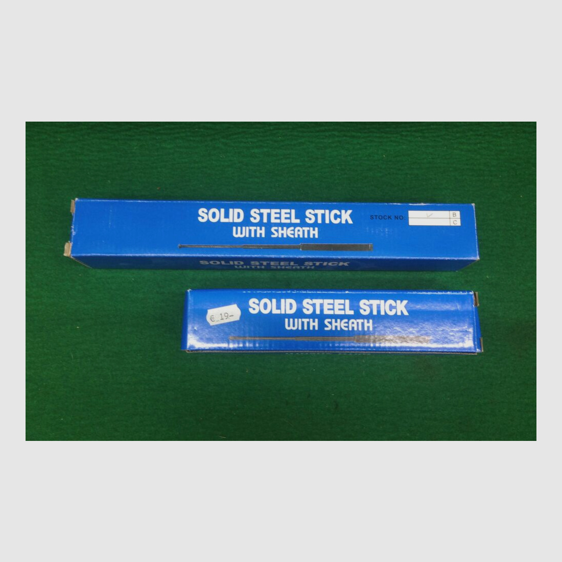Solid Steel Stick Teleskopschlagstock