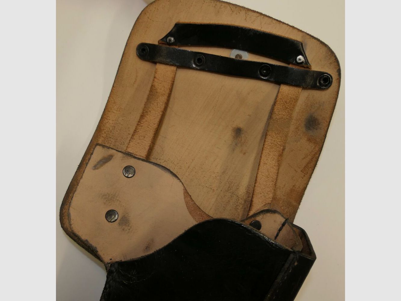 unterschiedlich Lederholster gebraucht für Walther P38 / P1 von der Bundeswehr