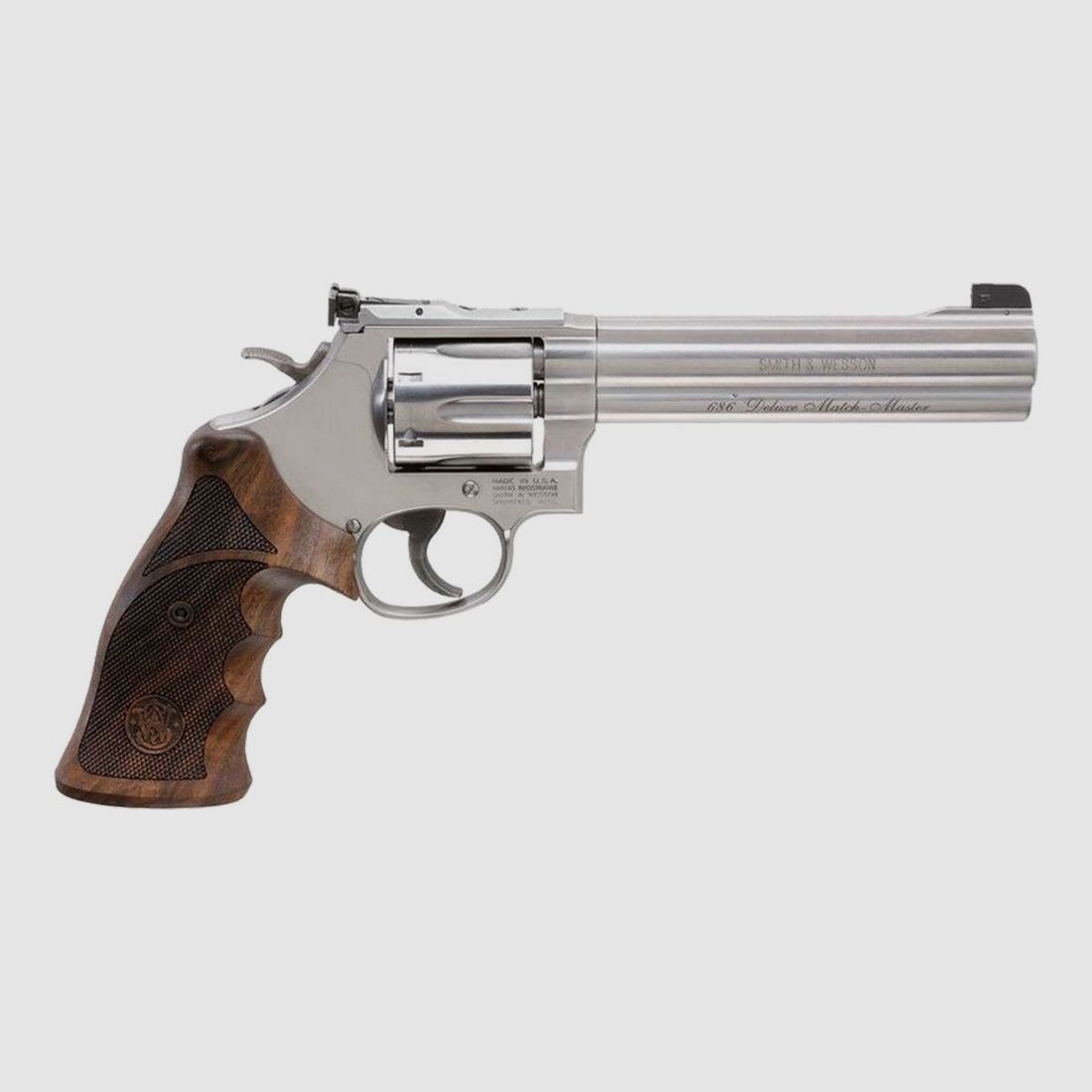 Smith & Wesson Revolver 686 Target Champion Kaliber .38 Special & .357 Magnum