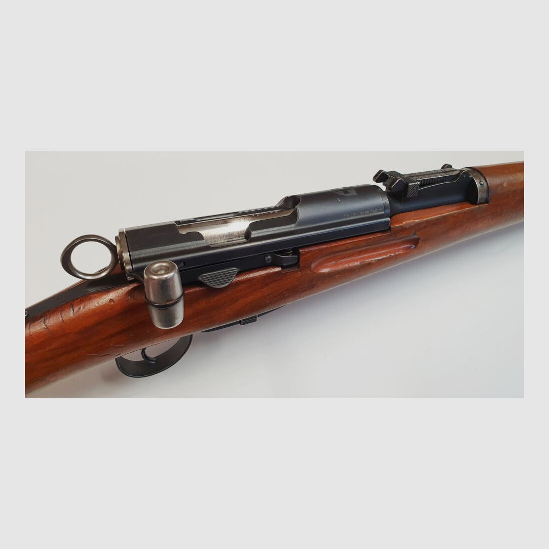 Waffenfabrik Bern Schweizer K31 Kaliber 7,5x55swiss komplett nummerngleich + Hämmerli