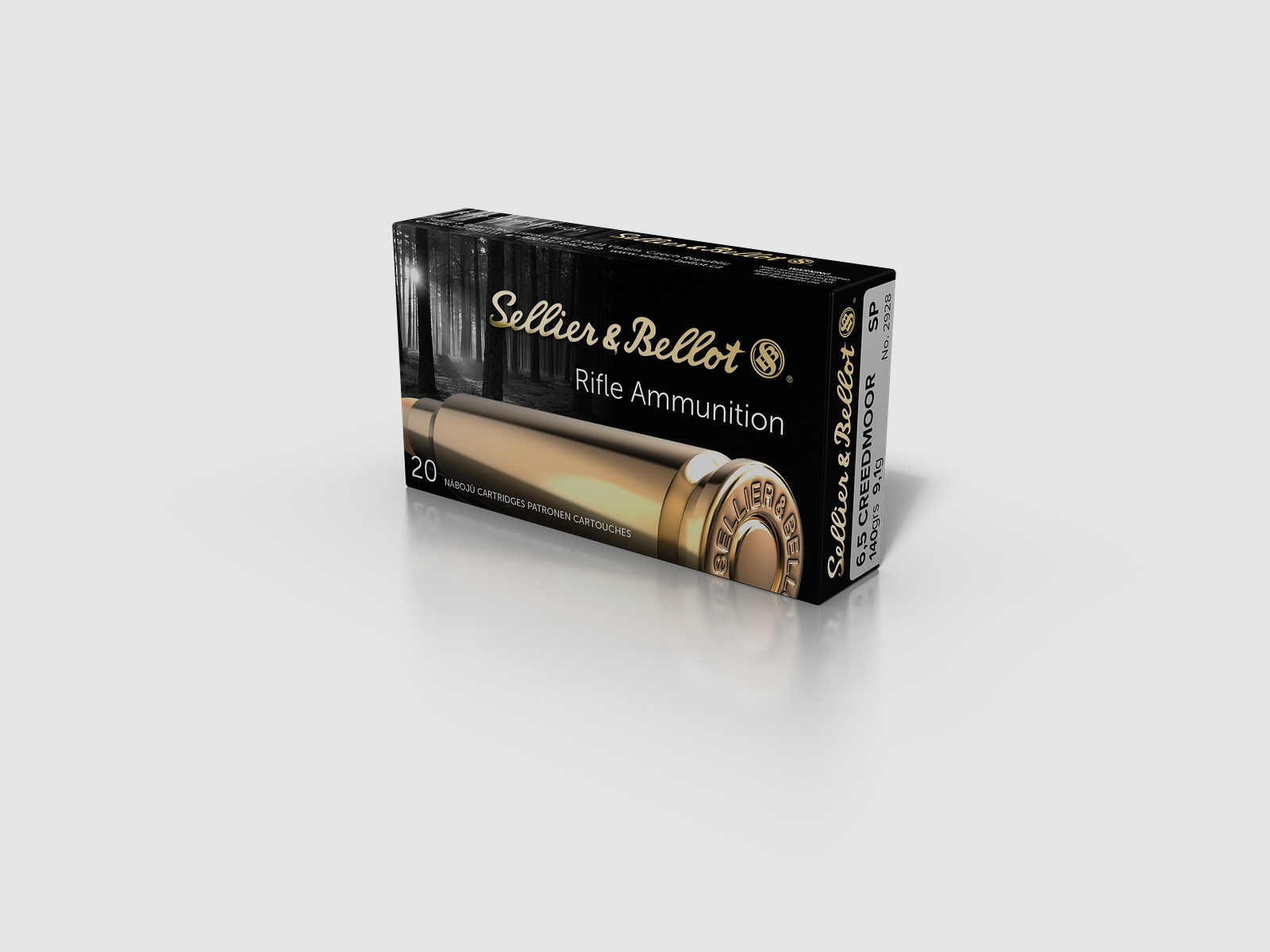 Sellier & Bellot Munizioni per Fucile 6,5 mm Creedmoor 9,1g Soft Point, immagine 1 di 2