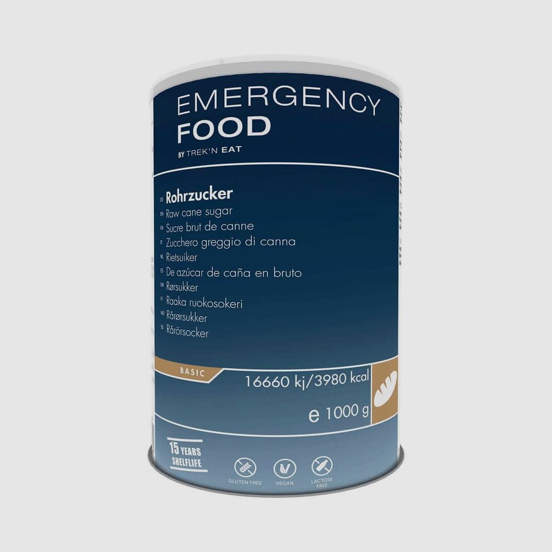 TREK'N EAT EMERGENCY FOOD Rohrzucker - 1.000 g
