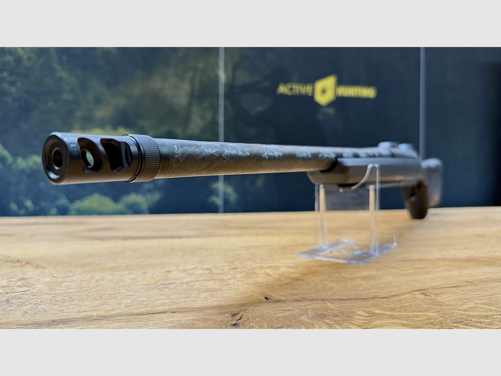 Gunwerks Nexus Zwart / 6,5 PRC / LL 51cm / 5/8x24 / Zwart leer / Financiering mogelijk!