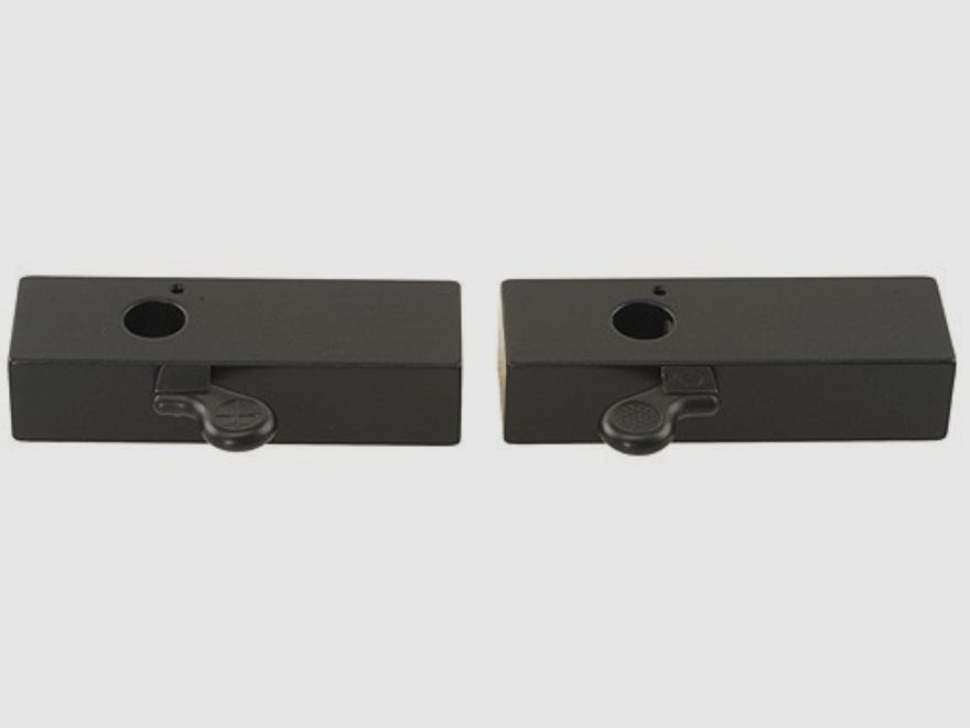 Leupold QR basi 2 pezzi lucide nere per uso universale