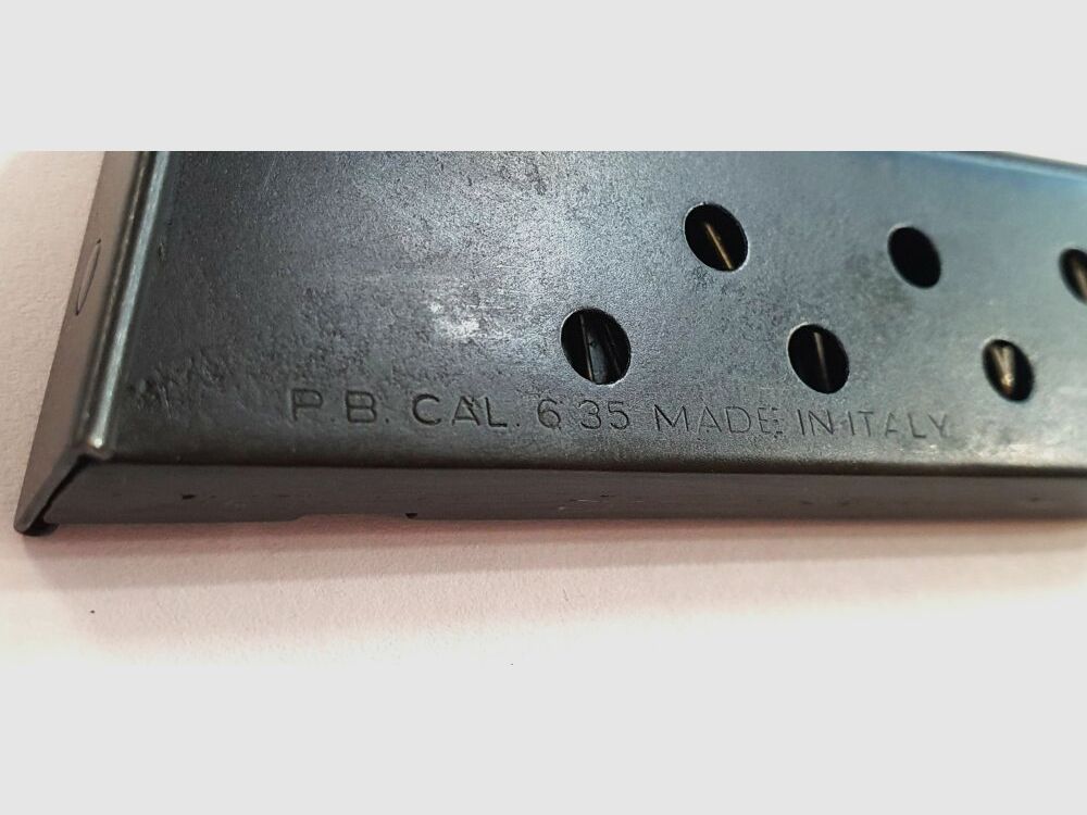 Caricatore originale Beretta per pistola Beretta modello 20 - 6,35 mm Browning - 8 colpi, immagine 4 di 4