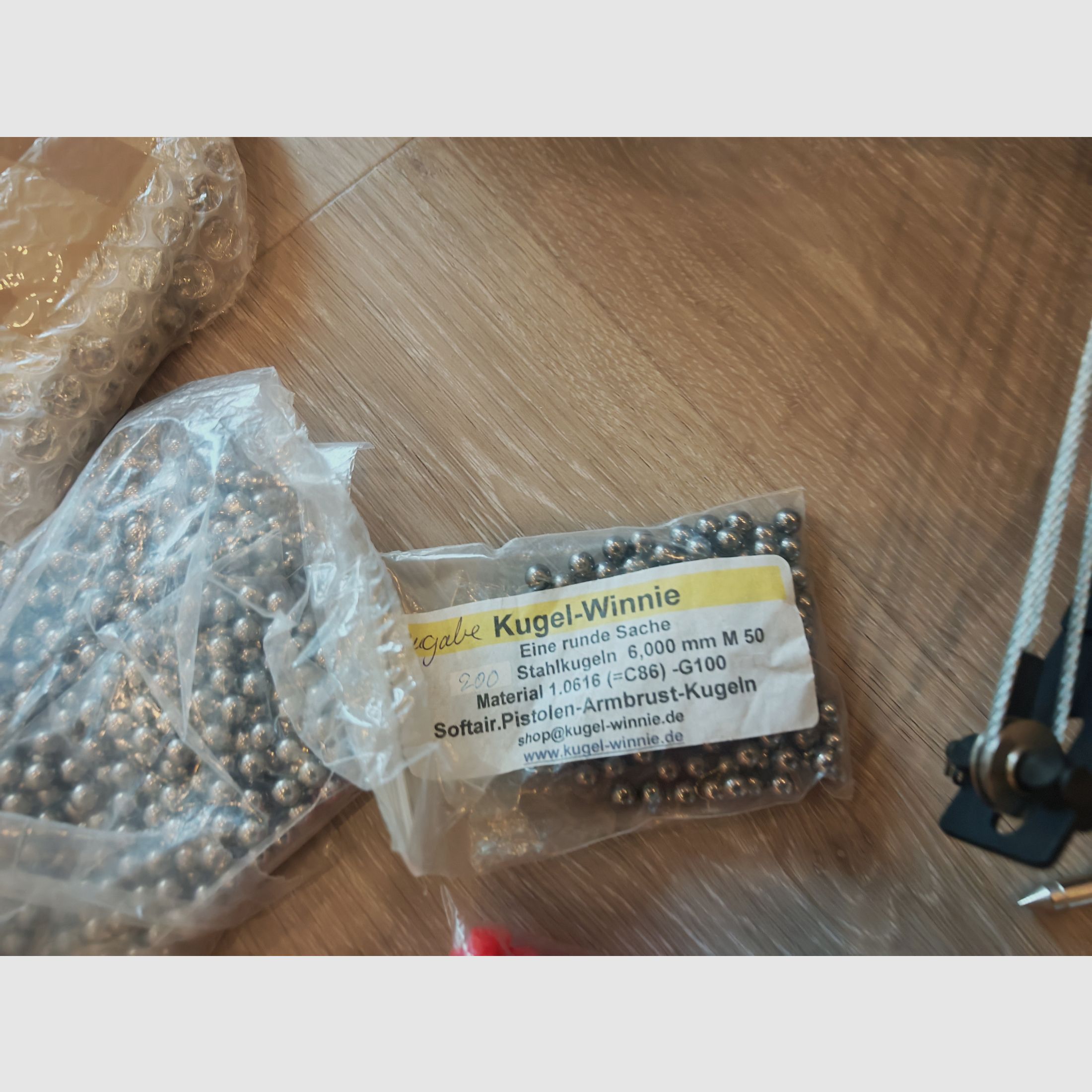 Crossfire II pistolen kruisboog voor 6mm kogels, vispijlen en pijlpunten