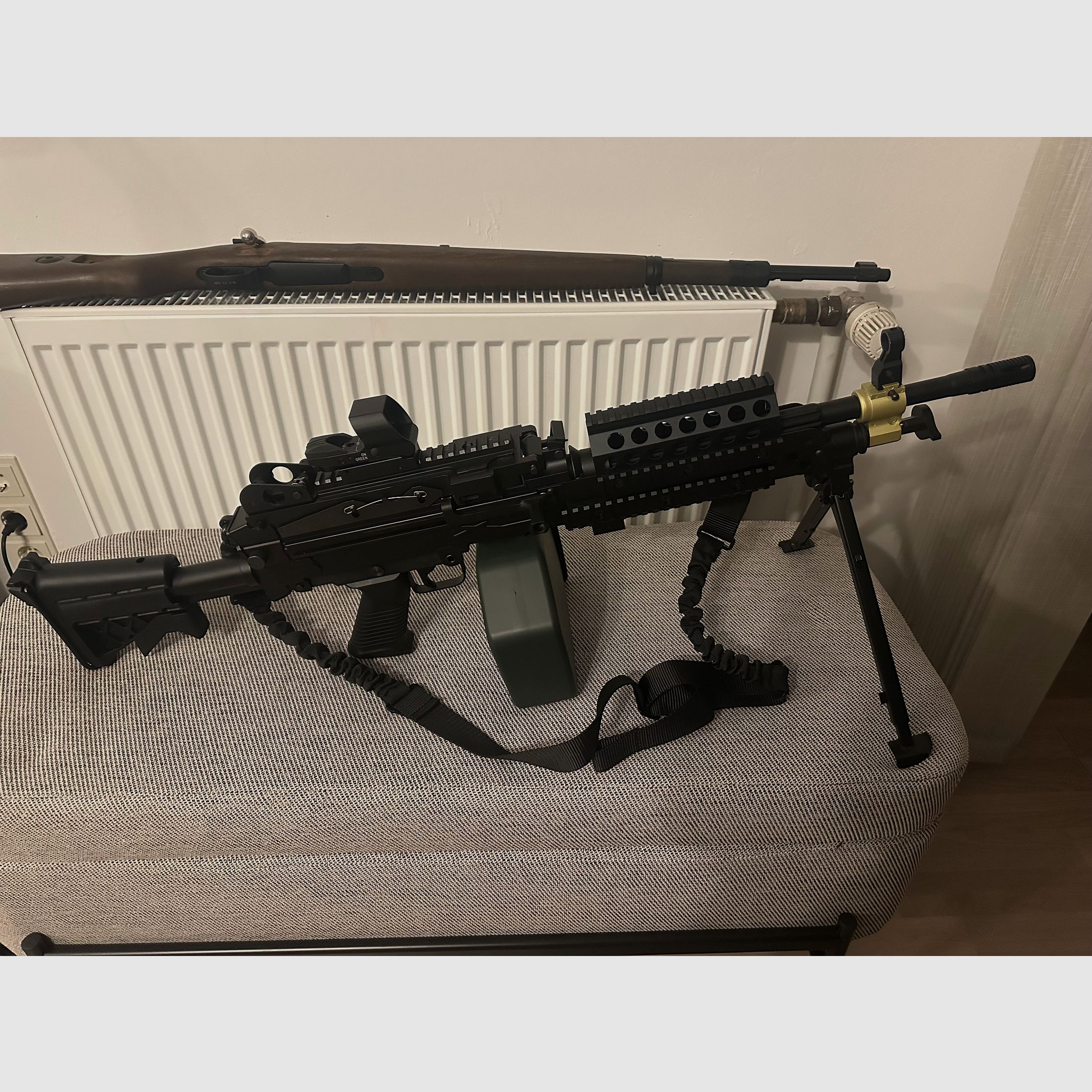 A&K MK46 AEG 0,5J Vollmetall