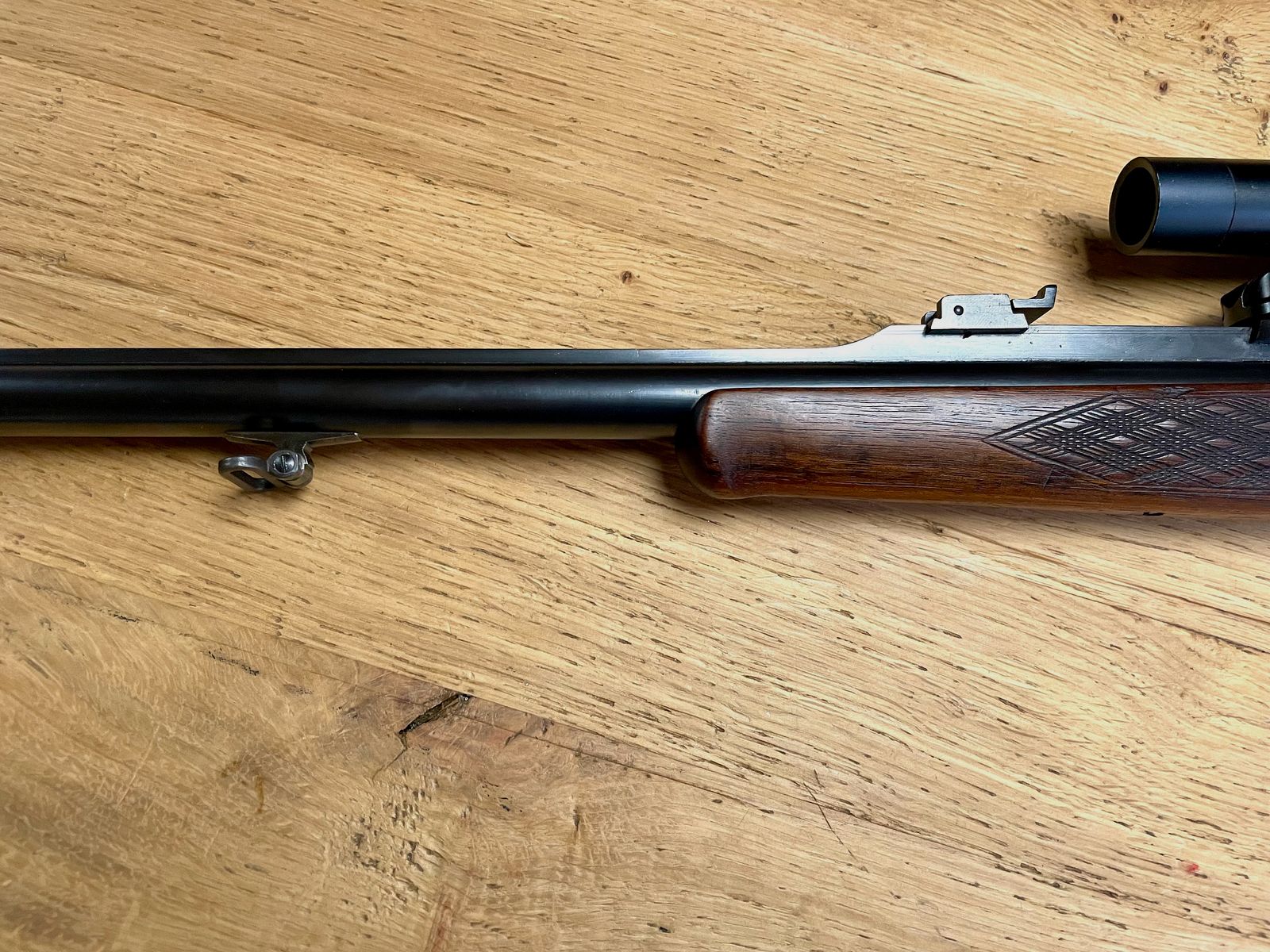 Karabin Zimmermann Z 66 kal. 10,3x60R z lunetą Luger 1,5-4,5x20