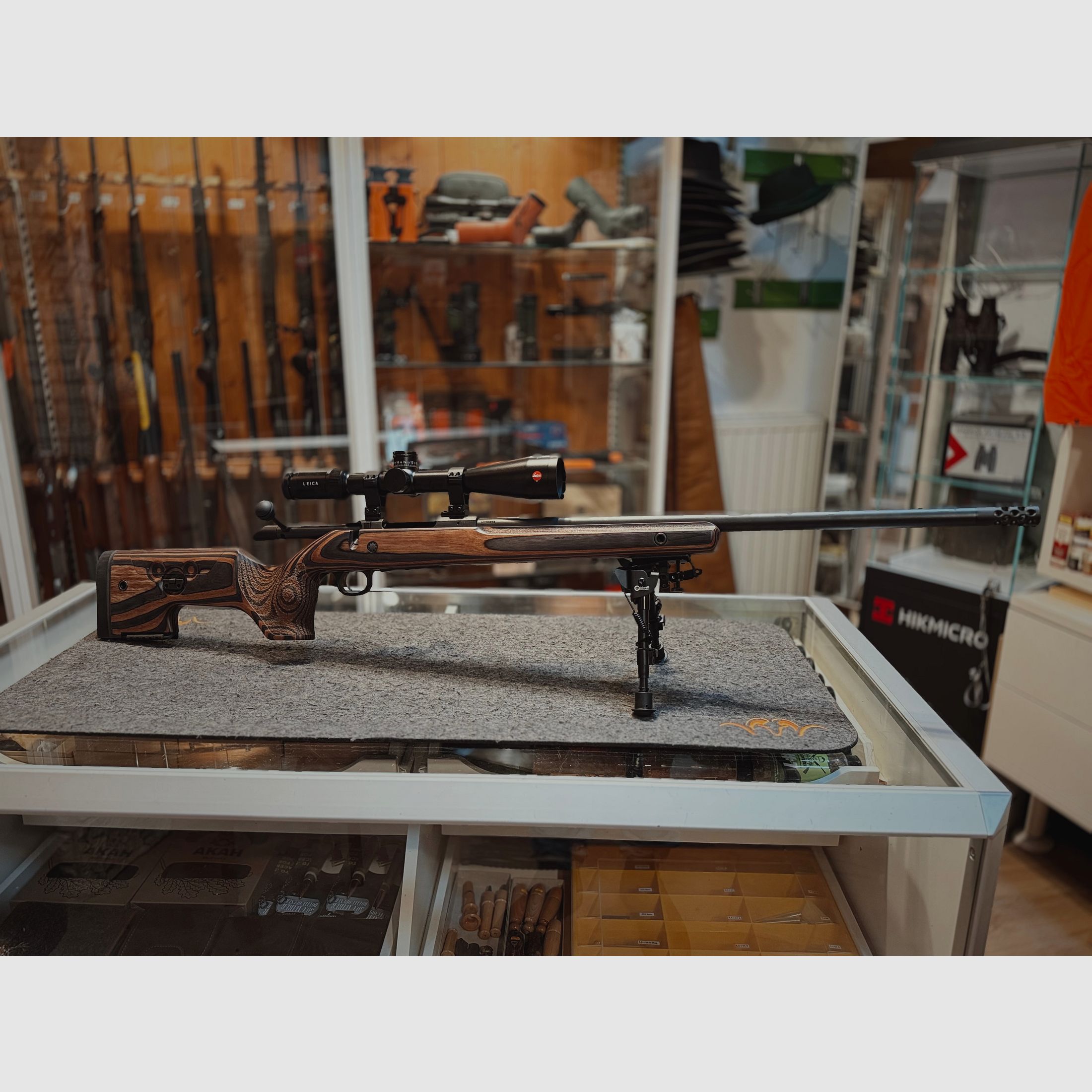 CZ 600 Range Cal. .308 Win – Carabine de précision incl. Leica Amplus 5 2,5–15x50