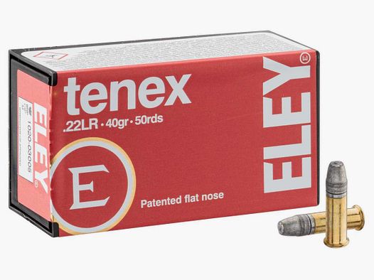 Patronen ELEY Tenex .22 LR X50