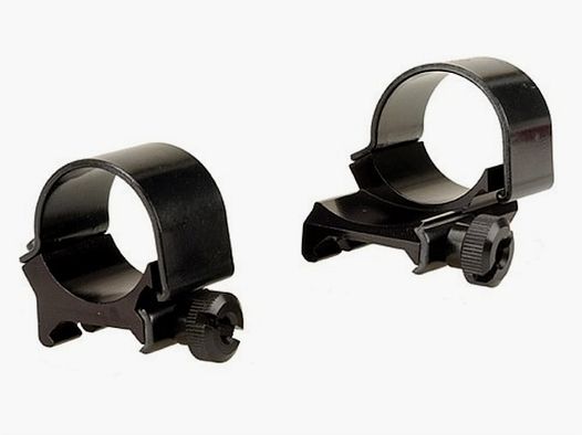 Anneaux Weaver Top-Mount Weaver-Style (1 étendu) noir brillant 25,4mm moyen, BH 4,29mm