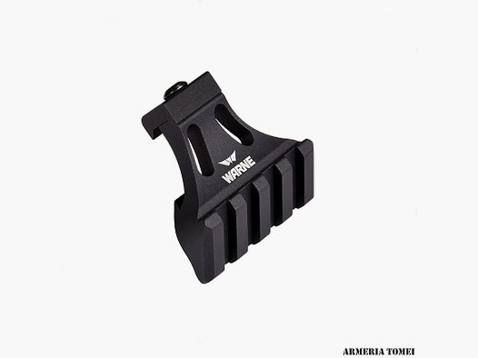 WARNE TACTICAL – A645TW SIDE MOUNT PICATINNY ADAPTER 45 DEGREES – BLACK
