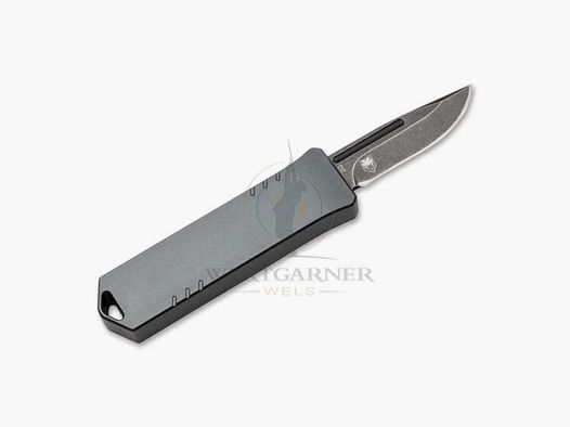 Böker Plus USB OTF Gris/Verde Cuchillo de Resorte